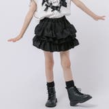 【2点セット】パールリボンフレンチスリーブTシャツ+ティアードスカート | URBAN CHERRY | 詳細画像15