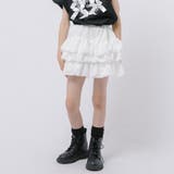 【2点セット】パールリボンフレンチスリーブTシャツ+ティアードスカート | URBAN CHERRY | 詳細画像16
