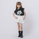 【2点セット】パールリボンフレンチスリーブTシャツ+ティアードスカート | URBAN CHERRY | 詳細画像19