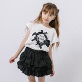 【2点セット】パールリボンフレンチスリーブTシャツ+ティアードスカート | URBAN CHERRY | 詳細画像24