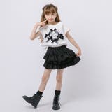 【2点セット】パールリボンフレンチスリーブTシャツ+ティアードスカート | URBAN CHERRY | 詳細画像25