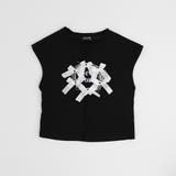 【2点セット】パールリボンフレンチスリーブTシャツ+ティアードスカート | URBAN CHERRY | 詳細画像7