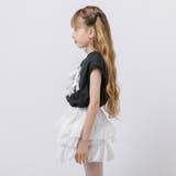 【2点セット】パールリボンフレンチスリーブTシャツ+ティアードスカート | URBAN CHERRY | 詳細画像9