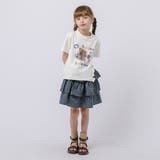 【2点セット】サイドスリットプリントTシャツ＋チェックティアードスカート | URBAN CHERRY | 詳細画像14 