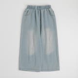 【2点セット】ノースリーブレースペプラムトップス＋デニムパンツ | URBAN CHERRY | 詳細画像10 