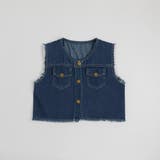 【2点セット】デニムベスト＋フロントリボンティアードワンピース | URBAN CHERRY | 詳細画像11 