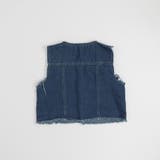 【2点セット】デニムベスト＋フロントリボンティアードワンピース | URBAN CHERRY | 詳細画像12 