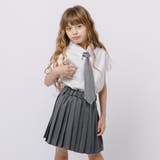 【3点セット】タイ付きストライプフレンチスリーブシャツ+プリーツスカート | URBAN CHERRY | 詳細画像34