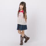 【3点セット】ノースリーブトップス＋フラワーキャミ＋デニムスカート | URBAN CHERRY | 詳細画像16 