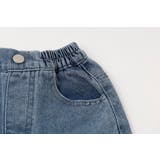 【2点セット】フロッキーロゴデザインデニムビスチェ＋ストレートパンツ | URBAN CHERRY | 詳細画像29 