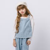 【3点セット】リブトップス+フロントポケットデニムキャミ+フロントフリンジストレ… | URBAN CHERRY | 詳細画像10