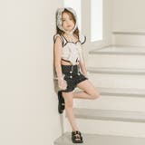 【セパレート2点セット】バイカラーリボントップス+ドットフリルパンツ水着 | URBAN CHERRY | 詳細画像23
