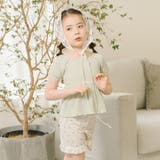 シャーリングパフスリーブトップス+フラワーフリルパンツ水着 | URBAN CHERRY | 詳細画像17