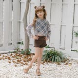【セパレート3点セット】チェックシアートップス+ギャザーキャミトップス+フリルパ… | URBAN CHERRY | 詳細画像25