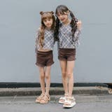 【セパレート3点セット】チェックシアートップス+ギャザーキャミトップス+フリルパ… | URBAN CHERRY | 詳細画像28