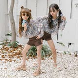 【セパレート3点セット】チェックシアートップス+ギャザーキャミトップス+フリルパ… | URBAN CHERRY | 詳細画像30