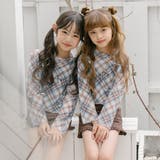 【セパレート3点セット】チェックシアートップス+ギャザーキャミトップス+フリルパ… | URBAN CHERRY | 詳細画像63