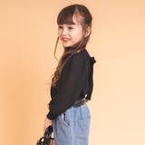 【伸縮性・保温性バツグン】シフォンドッキングバックリボンリブトップス | URBAN CHERRY | 詳細画像11