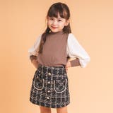 【伸縮性・保温性バツグン】シフォンドッキングバックリボンリブトップス | URBAN CHERRY | 詳細画像3