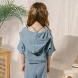 【さらっと触感】ワッフルクロップドフードパーカー | URBAN CHERRY | 詳細画像11