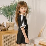 【さらっと触感】ワッフルリボンラインクロップドTシャツ | URBAN CHERRY | 詳細画像31