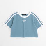 【さらっと触感】ワッフルリボンラインクロップドTシャツ | URBAN CHERRY | 詳細画像7