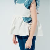 【ふくれジャガード】サイドカットリボンペプラムキャミチュニック | URBAN CHERRY | 詳細画像18 