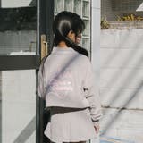 【U.TRACK】バックプリントクロップドハーフジップトップス | URBAN CHERRY | 詳細画像22