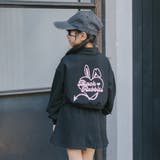 【U.TRACK】バックプリントクロップドハーフジップトップス | URBAN CHERRY | 詳細画像23