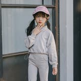【U.TRACK】バックプリントクロップドハーフジップトップス | URBAN CHERRY | 詳細画像48