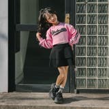 【U.TRACK】ロゴ刺繍クロップドロゴトレーナー | URBAN CHERRY | 詳細画像15