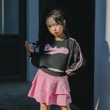【U.TRACK】ロゴ刺繍クロップドロゴトレーナー | URBAN CHERRY | 詳細画像19