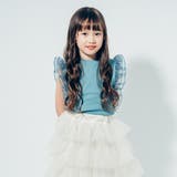 【快適さらリブ素材】シアーフリルノースリーブリブトップス | URBAN CHERRY | 詳細画像6