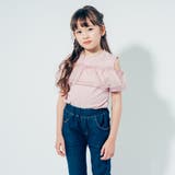 【快適さらリブ素材】カットショルダーシアーフリルリブトップス | URBAN CHERRY | 詳細画像22