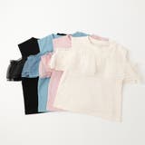 【快適さらリブ素材】カットショルダーシアーフリルリブトップス | URBAN CHERRY | 詳細画像3