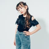 【快適さらリブ素材】カットショルダーシアーフリルリブトップス | URBAN CHERRY | 詳細画像31