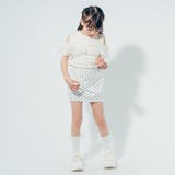 【快適さらリブ素材】カットショルダーシアーフリルリブトップス | URBAN CHERRY | 詳細画像45
