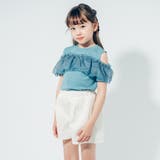 【快適さらリブ素材】カットショルダーシアーフリルリブトップス | URBAN CHERRY | 詳細画像5