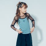 【快適さらリブ素材】ハートプリント配色パイピングキャミソール | URBAN CHERRY | 詳細画像20 