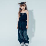 【快適さらリブ素材】ハートプリント配色パイピングキャミソール | URBAN CHERRY | 詳細画像25 