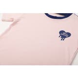 【吸水速乾】ハートプリントラインリンガーTシャツ | URBAN CHERRY | 詳細画像32