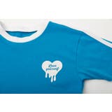【吸水速乾】ハートプリントラインリンガーTシャツ | URBAN CHERRY | 詳細画像36