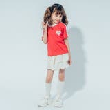 【吸水速乾】ハートプリントラインリンガーTシャツ | URBAN CHERRY | 詳細画像49