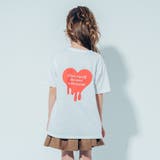 【吸水速乾】オーバーサイズハートロゴプリントTシャツ | URBAN CHERRY | 詳細画像17