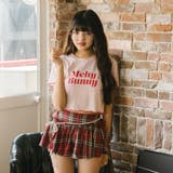 【MELTY BUNNY/メルティバニー】配色メロウロゴプリントTシャツ | URBAN CHERRY | 詳細画像18