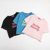 【MELTY BUNNY/メルティバニー】配色メロウロゴプリントTシャツ | URBAN CHERRY | 詳細画像2