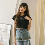 【MELTY BUNNY/メルティバニー】ラインストーンロゴTシャツ | URBAN CHERRY | 詳細画像20