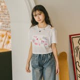 ポッププリントカットデザインネックTシャツ | URBAN CHERRY | 詳細画像19