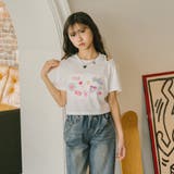 ポッププリントカットデザインネックTシャツ | URBAN CHERRY | 詳細画像20