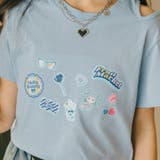 ポッププリントカットデザインネックTシャツ | URBAN CHERRY | 詳細画像28